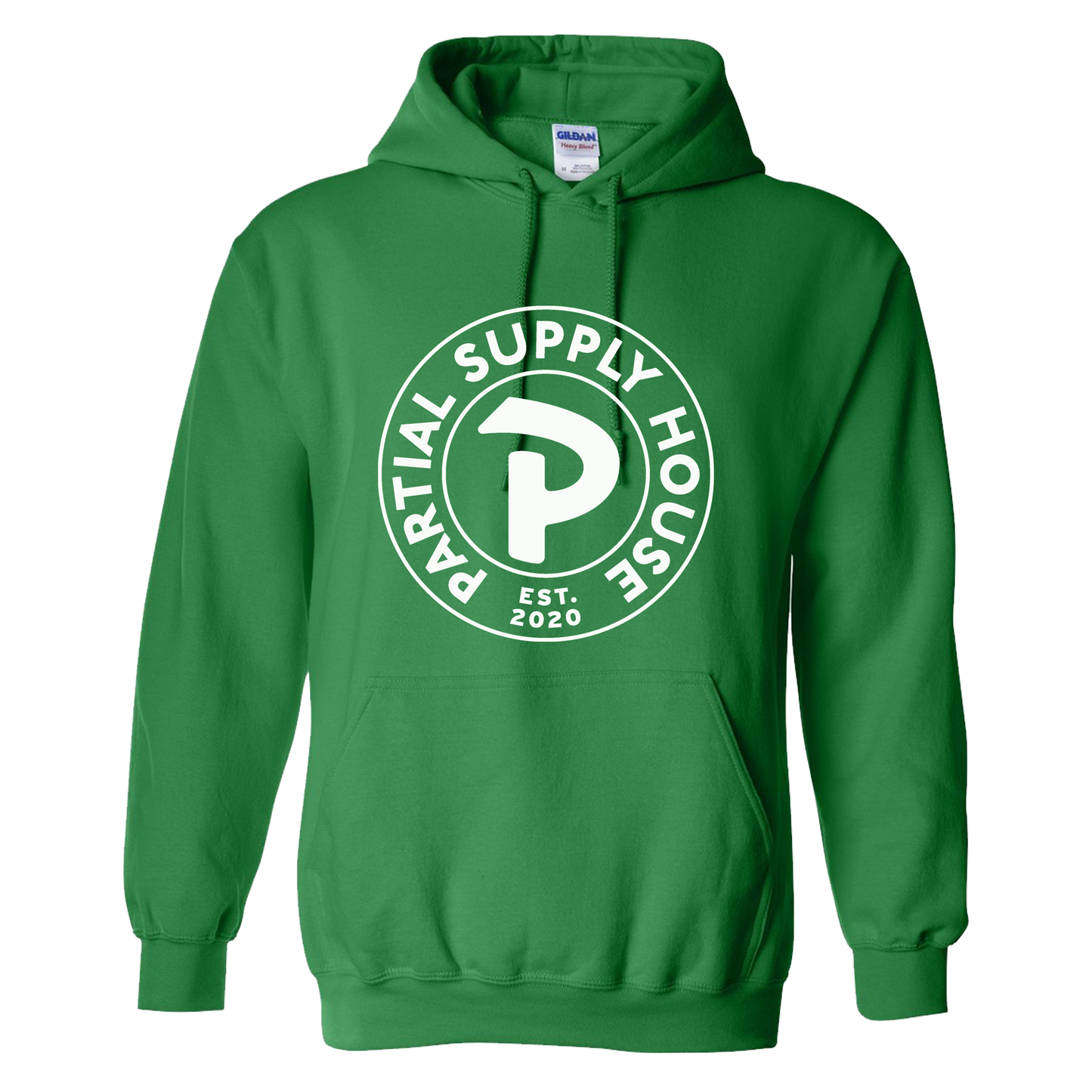 Partial Medallion Hoodie - Green