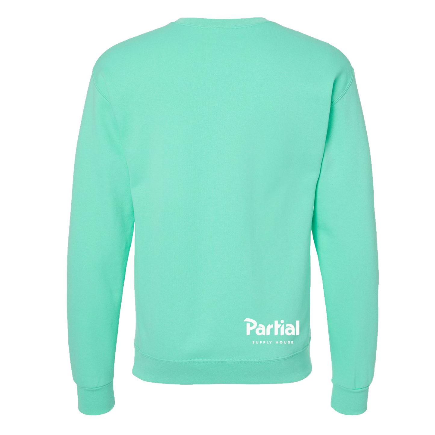Partial Supply House Medallion Crewneck - Mint