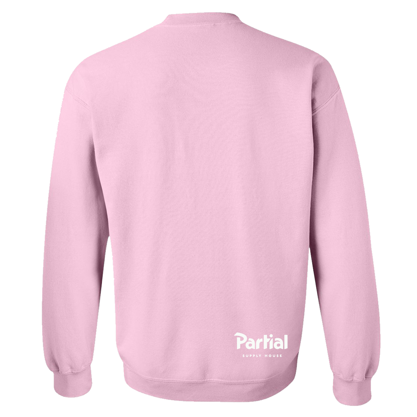 Partial Supply House Medallion Crewneck - Pink