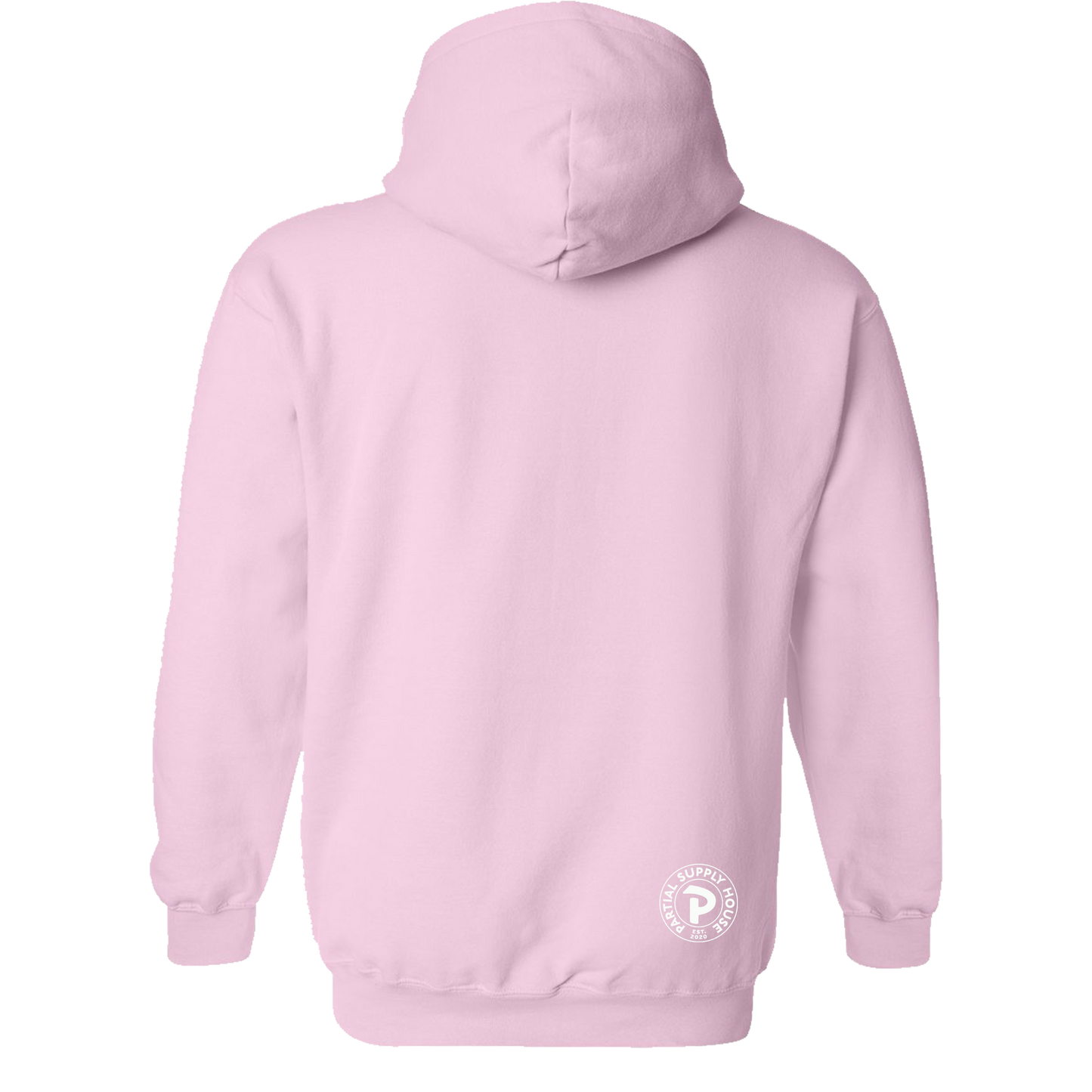 Partial Medallion Hoodie - Pink