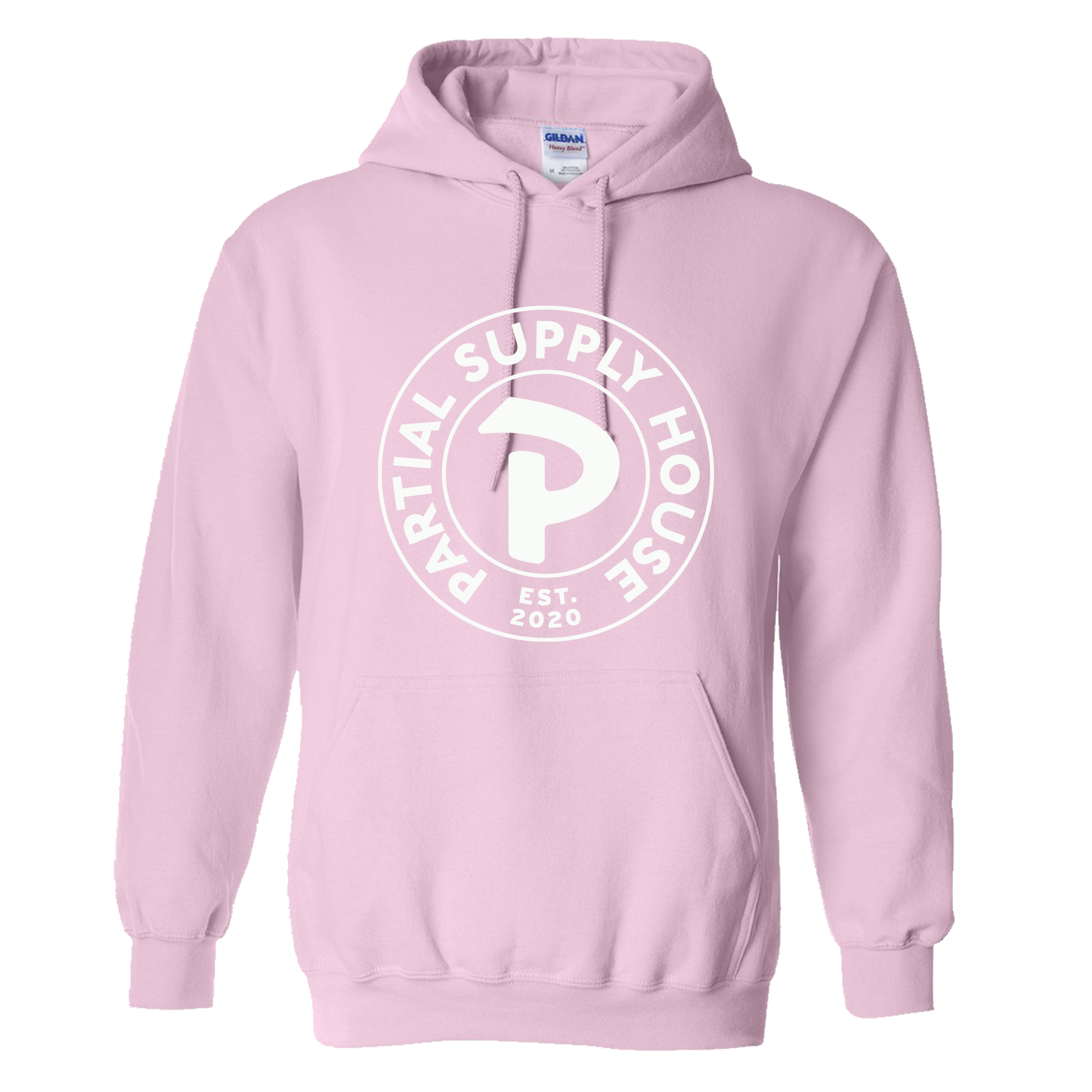 Partial Medallion Hoodie - Pink