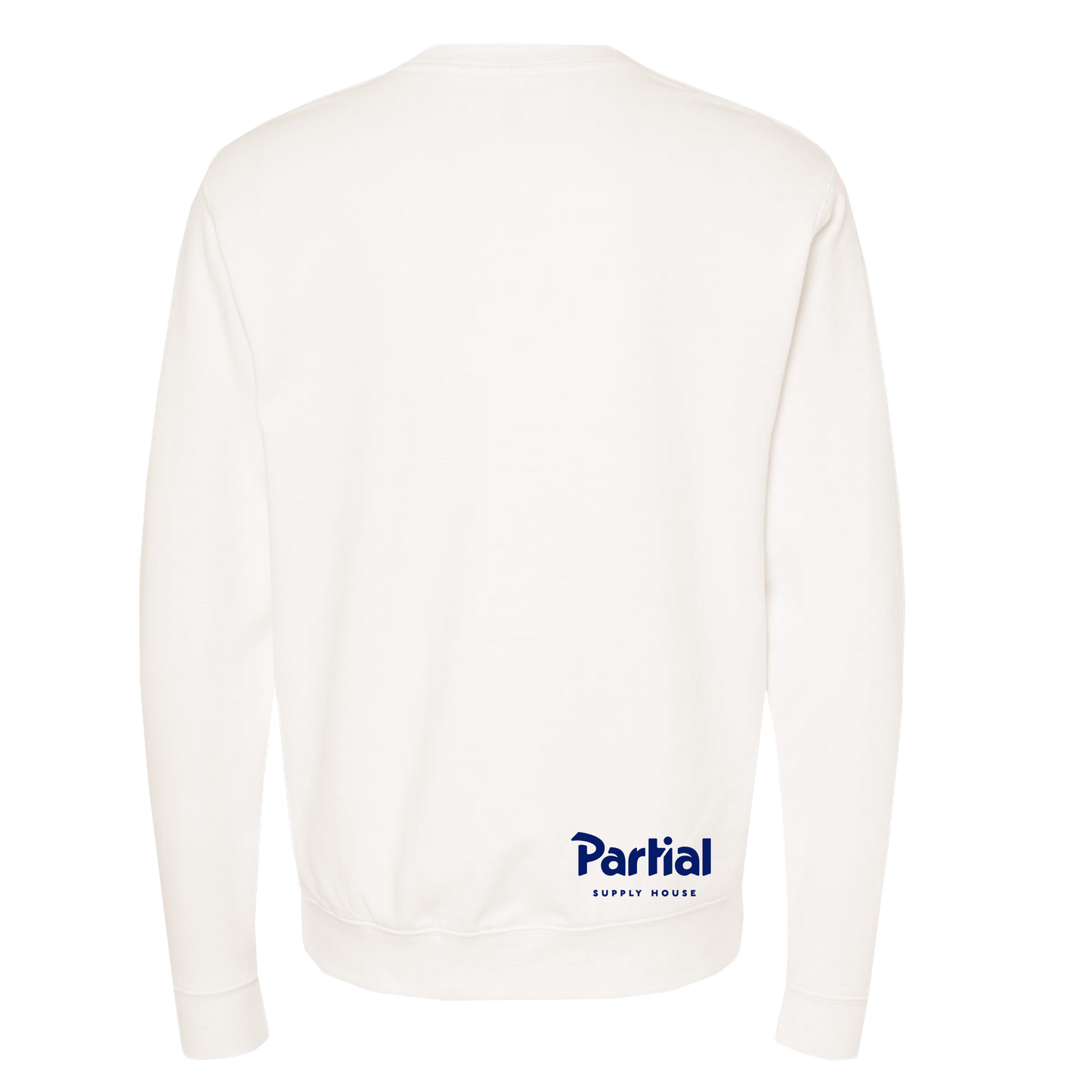 Partial Supply House Medallion Crewneck - Bone