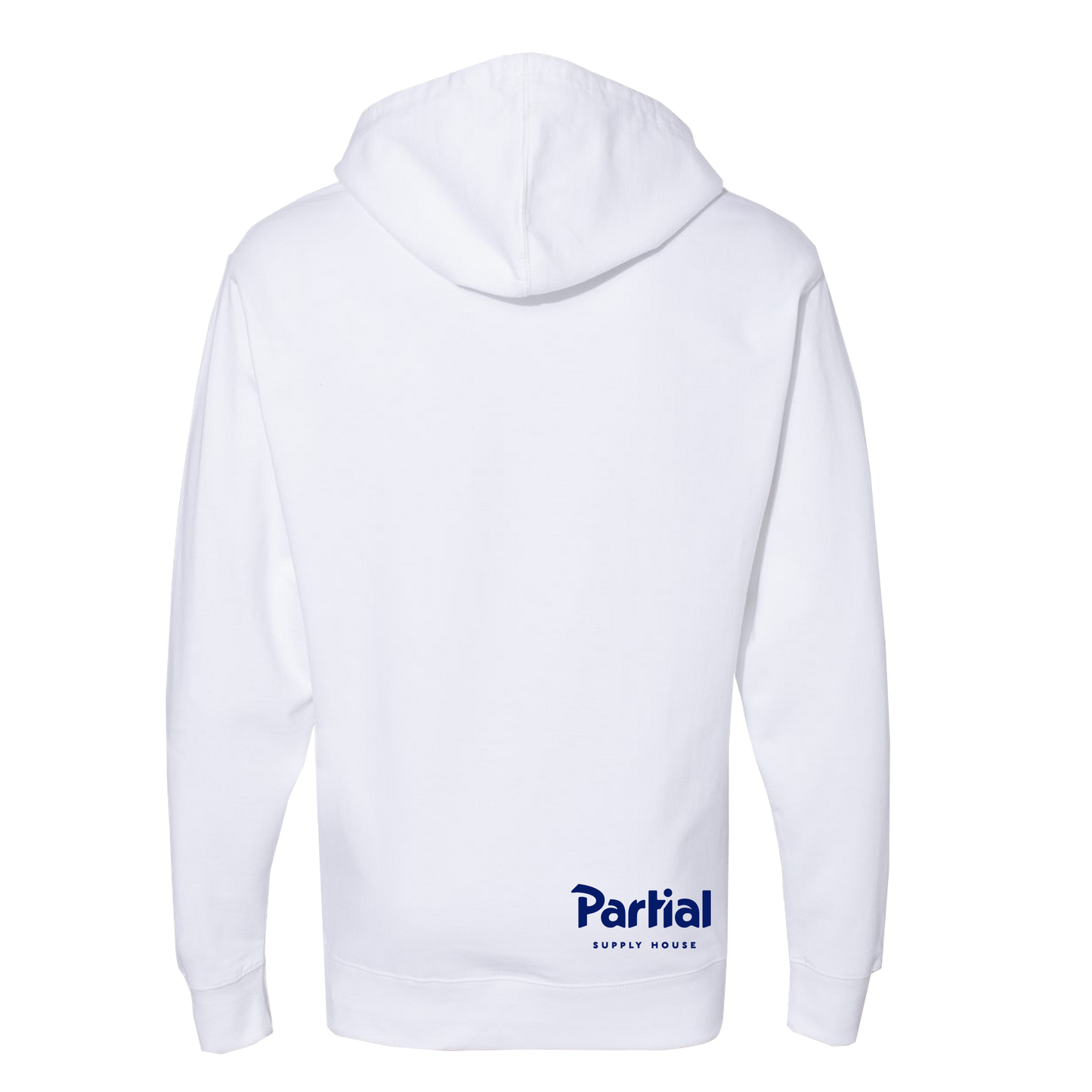 Partial Medallion Hoodie - White
