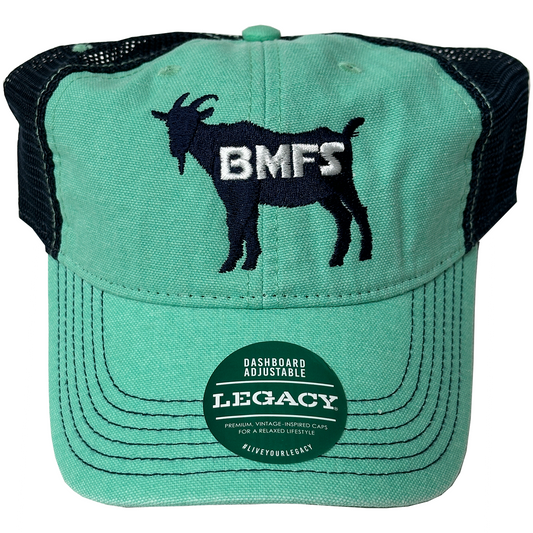 BMFS Goat Dashboard Trucker Mint