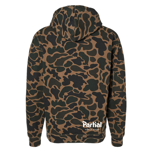 Partial Medallion Hoodie - Duck Camo