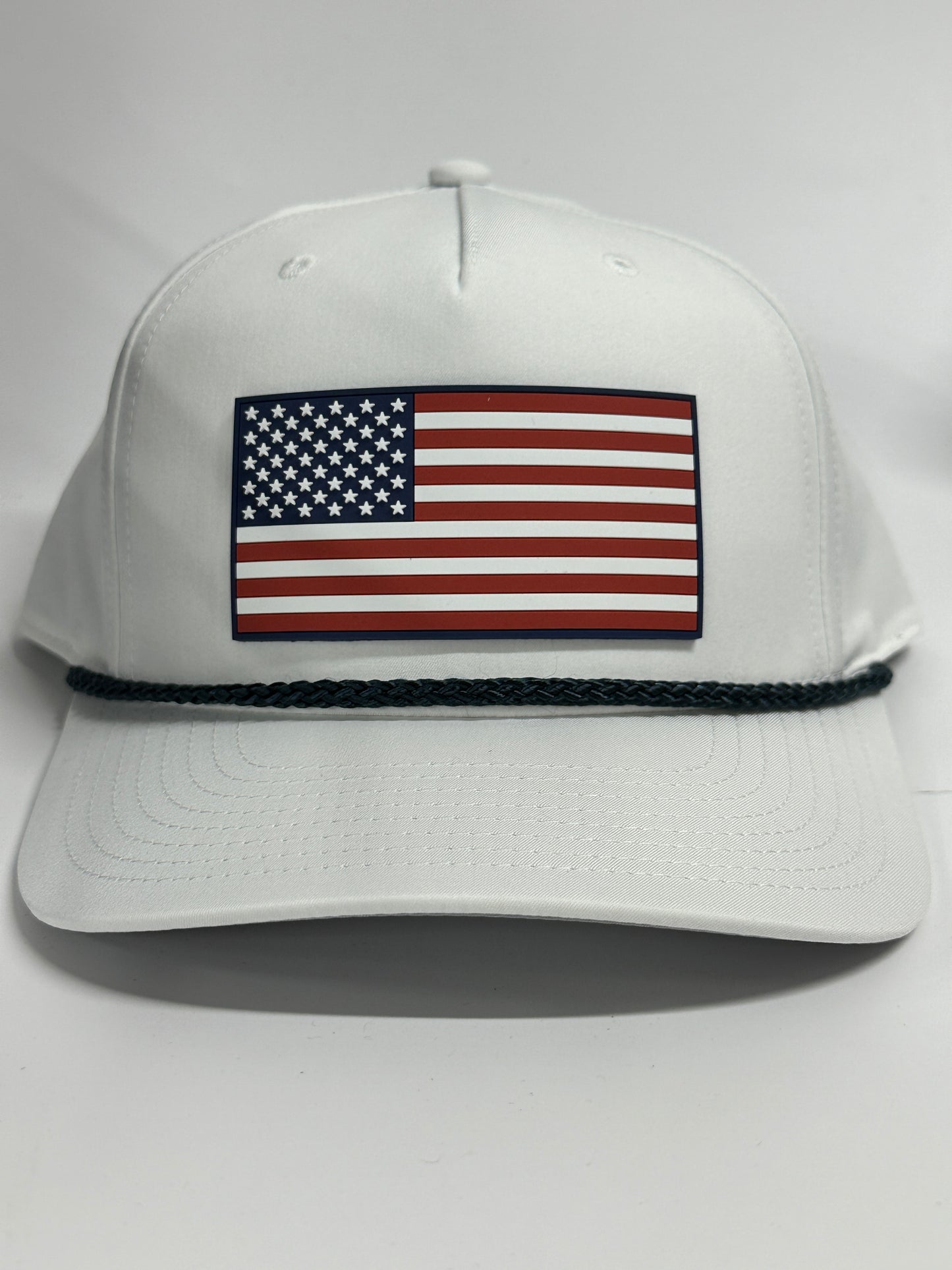 American Flag Rope Hat