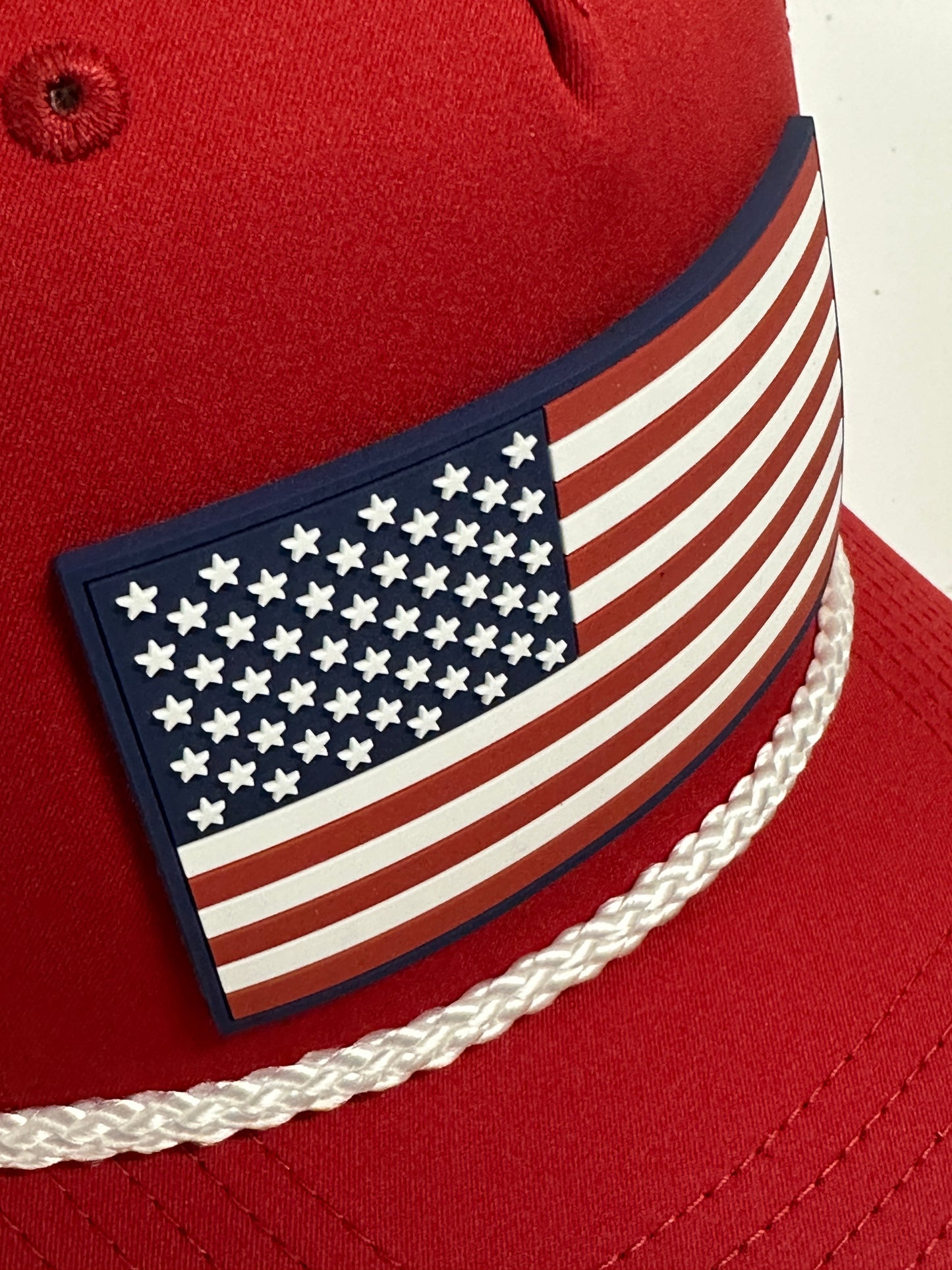 American Flag Rope Hat