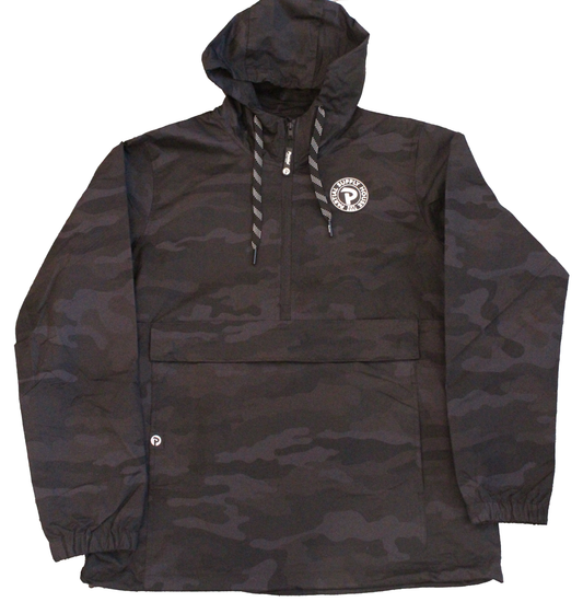 Black Camo Windbreaker