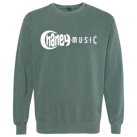 Chaney Music Crewneck - Blue Spruce